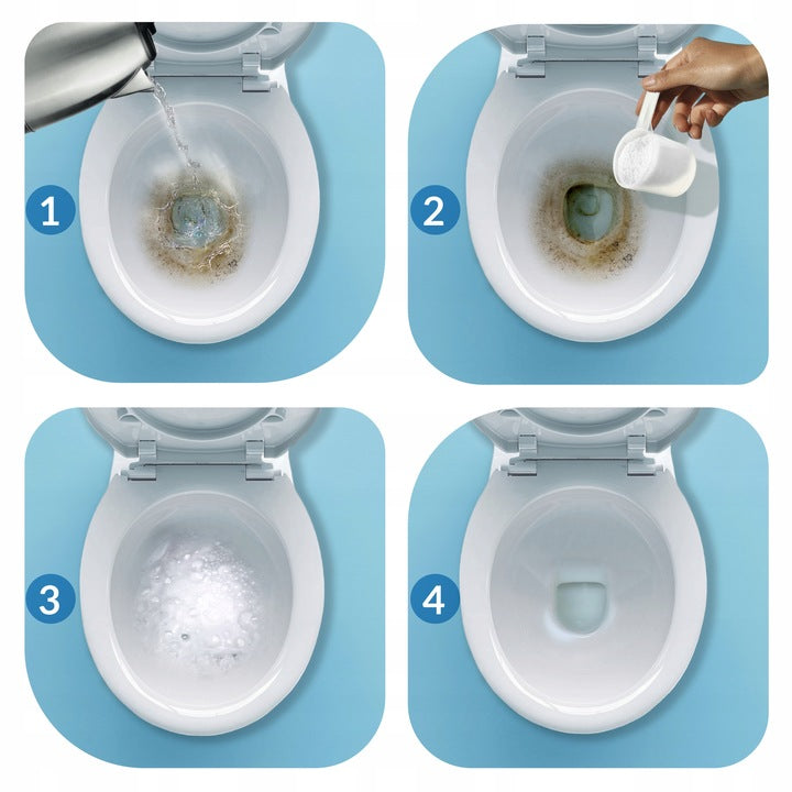 Poudre Universelle Détartrante pour Toilettes, 1000 g
