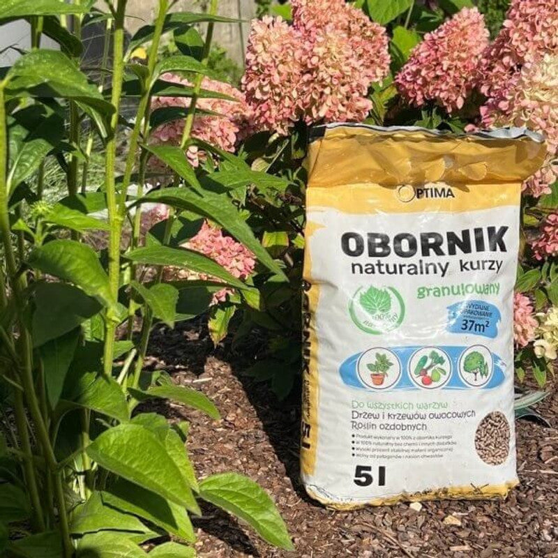 Optima Fumier de Poulet Granulé Naturel 5L Engrais