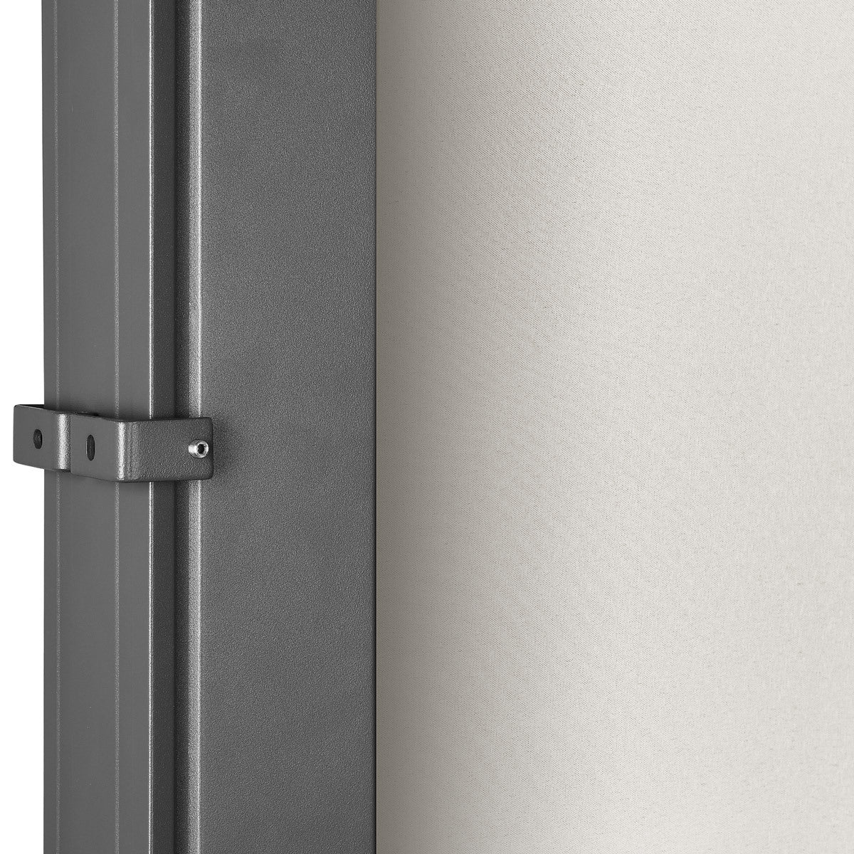 CASARIA® Nosara 180X300Cm Auvent Pare-soleil Rétractable Coupe-vent et Imperméable pour Balcon, Terrasse et Jardin, Anthracite