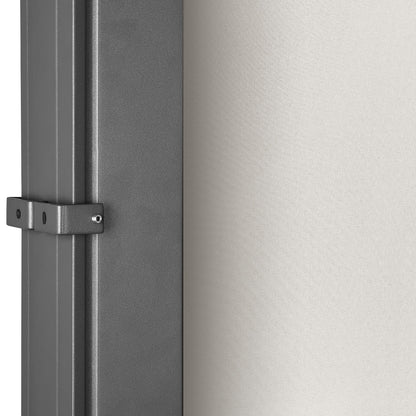 CASARIA® Nosara 180X300Cm Auvent Pare-soleil Rétractable Coupe-vent et Imperméable pour Balcon, Terrasse et Jardin, Anthracite