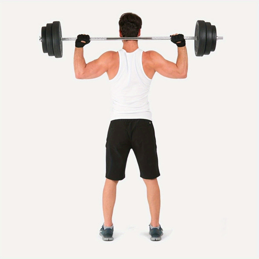 Jeu de Plaques de Poids Standard 15kg/20kg/30kg pour Haltères, Barre d'Haltérophilie et Entraînement de Musculation