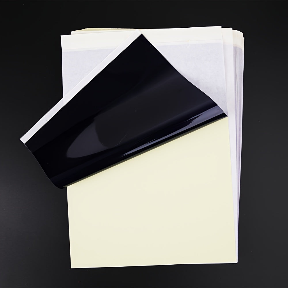 Papier Thermique de Transfert de Tatouage Aurora, Format A4, Papier de Transfert de Haute Qualité, Compatible avec la Plupart des Machines de Transfert de Tatouage, Transfert de Motif Clair, Convient aux Débutants en Tatouage et aux Tatoueurs