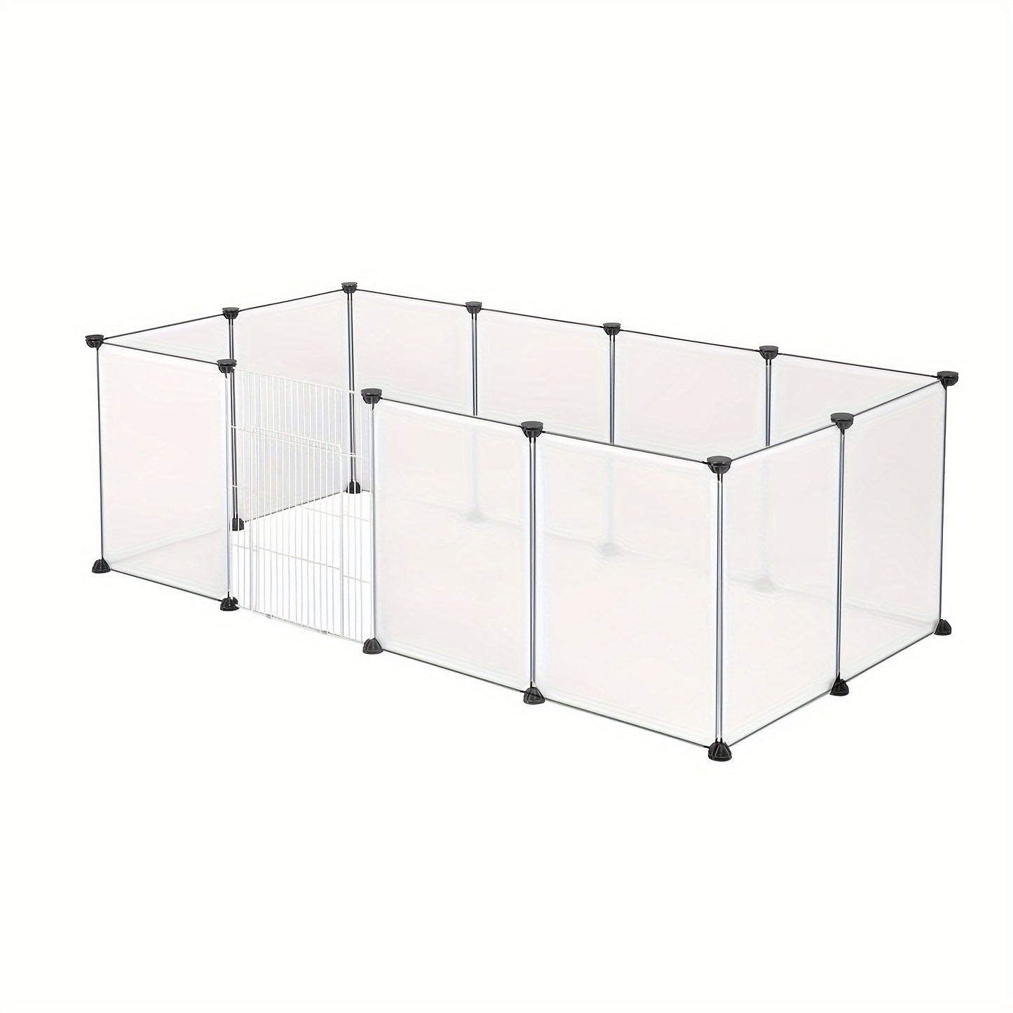 Clôture Extérieure pour Lapins, Clôture DIY, Utilisable comme Clôture pour Cochons d'Inde, Clôture pour Chiots, Clôture pour Petits Animaux, Clôture de Parc pour Lapins