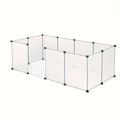 Clôture Extérieure pour Lapins, Clôture DIY, Utilisable comme Clôture pour Cochons d'Inde, Clôture pour Chiots, Clôture pour Petits Animaux, Clôture de Parc pour Lapins