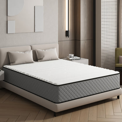 Matelas 7 Zones de Fermeté H3 Hauteur 25Cm/21Cm Matelas à Ressorts en Sac avec Mousse à Mémoire de Forme Lit Matelas Respirant & Ergonomique Noyau à Ressorts