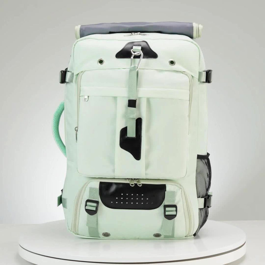 Sac à Dos de Voyage Léger à Grande Capacité Compatible pour Ordinateur Portable de 17,3 Pouces & Affaires, Sac d'École avec Compartiment à Chaussures, Multi-Compartiments & Bretelles Rembourrées - Housse pour Ordinateur Portable en Nylon pour Professionne