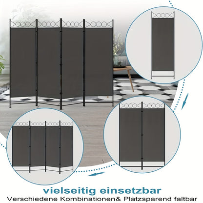 Pare-vue 1 pièce, durable et pliable, convient pour une utilisation intérieure et extérieure, jardins, balcons et terrasses, offre de l'intimité, facile à assembler, démonter et nettoyer