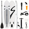 Planche de paddle, 305x76cm, en PVC, avec sac de transport, pagaie, pompe manuelle, outils de réparation, ceinture, adaptée aux débutants, au surf, au yoga paddle, aux sports de loisirs