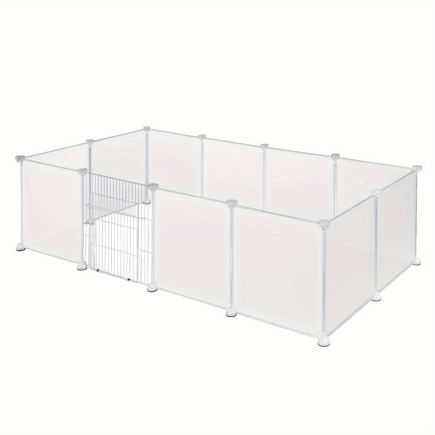 Clôture Extérieure pour Lapins, Clôture DIY, Utilisable comme Clôture pour Cochons d'Inde, Clôture pour Chiots, Clôture pour Petits Animaux, Clôture de Parc pour Lapins