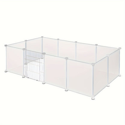 Clôture Extérieure pour Lapins, Clôture DIY, Utilisable comme Clôture pour Cochons d'Inde, Clôture pour Chiots, Clôture pour Petits Animaux, Clôture de Parc pour Lapins