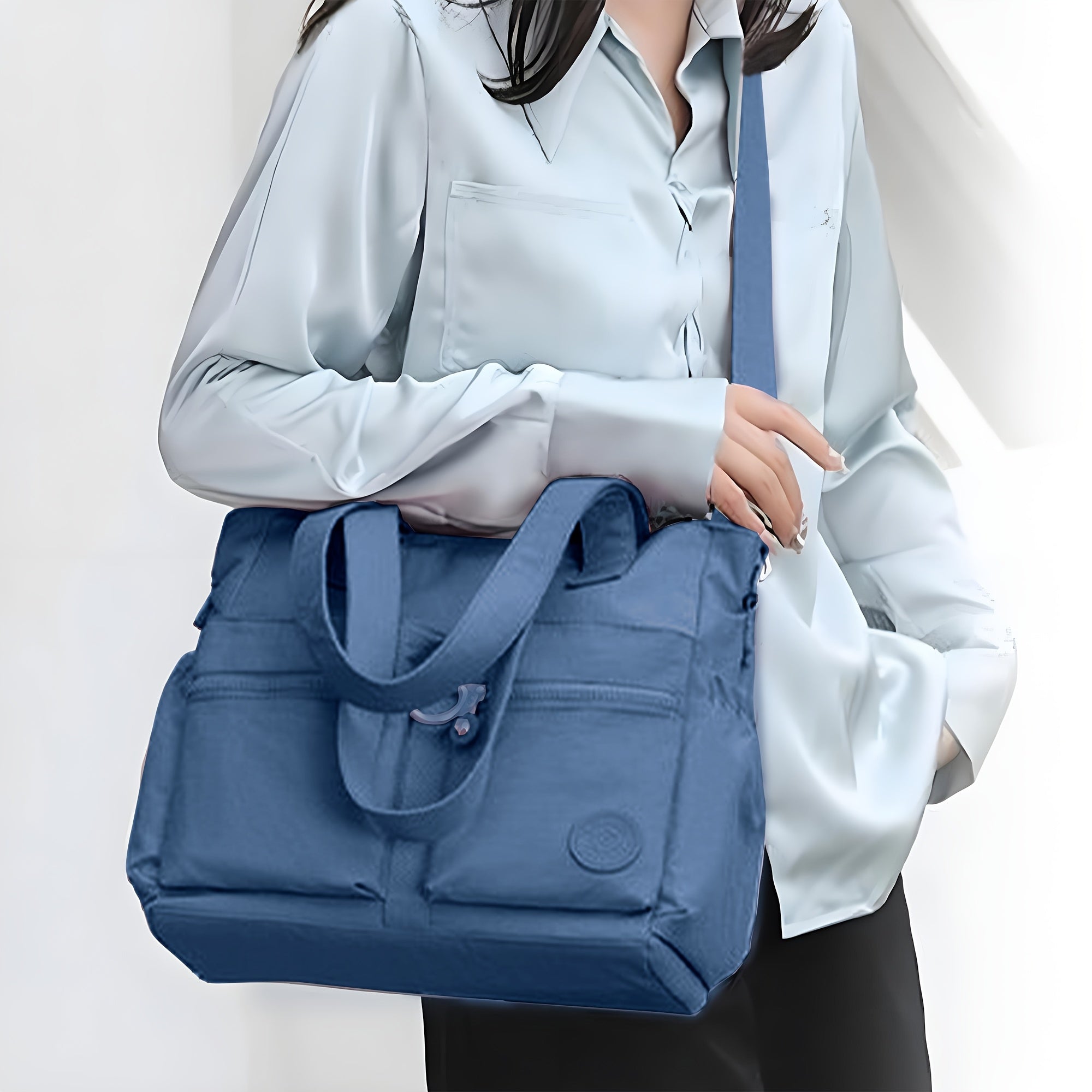 Nouveau Style Sacoche Décontractée Grande Capacité, Sac à Bandoulière pour Trajets Quotidiens, Sac à Dos d'Étudiant pour la Rentrée Scolaire, à la Mode et Polyvalent, Sac de Voyage, Sac de Travail, Sacs, Sacoche