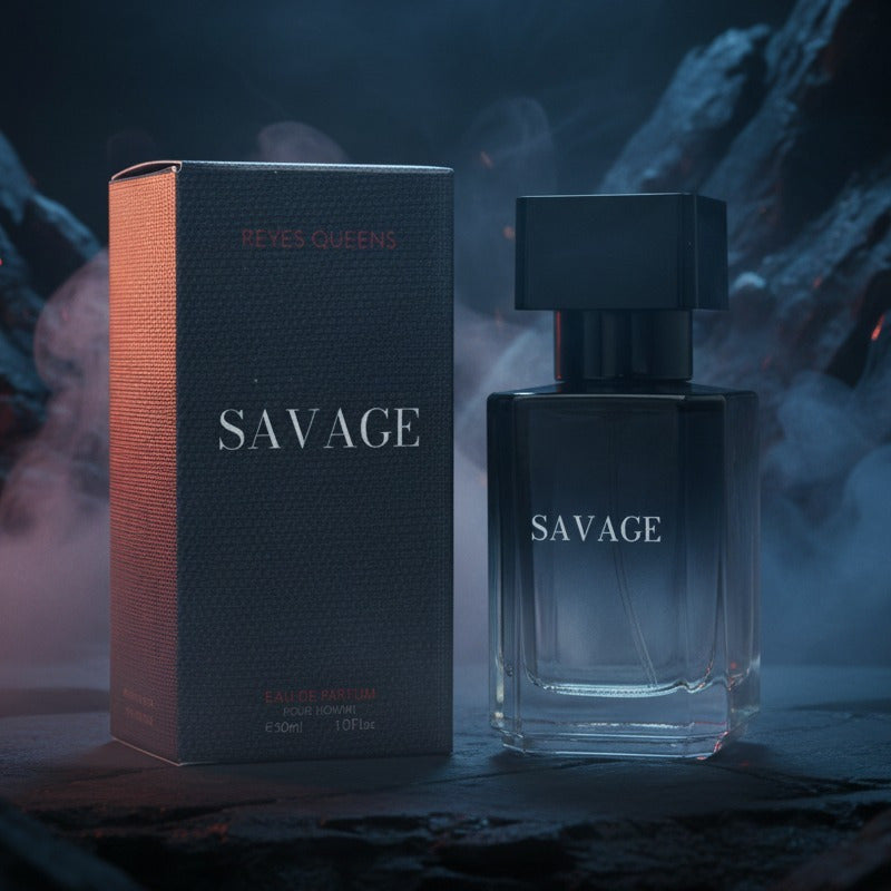 EAU DE PARFUM SAVGE POUR HOMME-50ML Savage Perfume for Men, long-lasting Fresh, Spicy & Masculine Fragrance