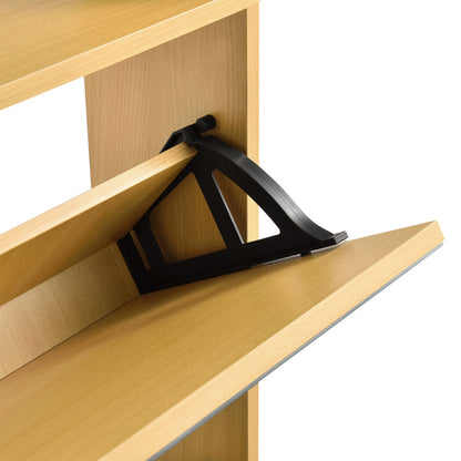 Armoire à chaussures Vogar avec portes miroir de différentes couleurs et tailles