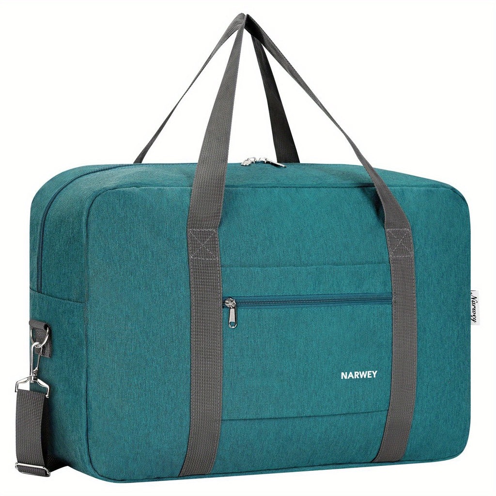 Sac de Voyage Léger pour Hommes et Femmes - Sac Cabine Compatible Avion/Porte avec Bandoulière Réglable, Coutures Renforcées et Multi-Compartiments - Spacieux et Résistant, Idéal pour Voyages, Week-ends et Idée Cadeau 2025