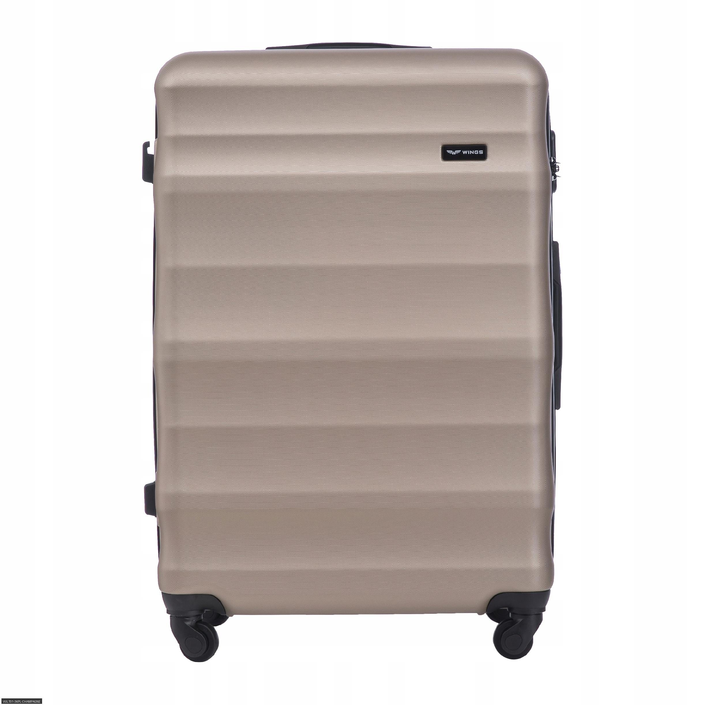 Valise au choix / ABS+ 28" 24" 20" / Dimensions environ 75 X 50 X 30 Cm ou 68 X 41 X 25 Cm ou Cabine 55 X 40 X 20 Cm / Valise cabine ABS+ de haute qualité avec serrure numérique et roues à 360°, Valise à roulettes pour les principales compagnies aériennes