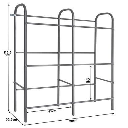 Étagère à boîtes de boissons Rocket avec fixation murale – Support à bouteilles / Support à boissons en métal – Étagère à boîtes pour boîtes de boissons – Étagère Rocket KARAT