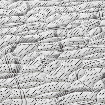 Matelas ROYAL DELUXE avec effet MÉMOIRE - Mousse HR haute densité - 100% orthopédique fabriqué en Italie - Housse avec effet relaxant CARBONIO