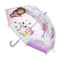 Parapluie Transparent et Multicolore à Clochettes Unisexe pour Enfants GABBY
