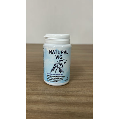 Compléments alimentaires pour hommes avec Maca péruvienne, Ginseng, Muira Puama, Argine, Taurine, Gingembre et Fenugrec – Formule en gélules – Fabriqué en Italie, 60 gélules