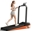 UMAY Tapis de marche 3-en-1 sous le bureau avec inclinaison de 15 %, tapis de marche pliable pour la maison, 2,5 HP silencieux sans balais, capacité de 136,08 kg, sans batterie