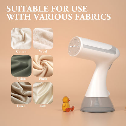 Nouveau Défroisseur à Vapeur pour Vêtements - Réservoir d'Eau Amovible de 335 ml, Vapeur Rapide en 20 s, Défrissage Rapide. Convient à Tous les Tissus, Facile pour les Débutants. Idéal pour la Maison, l'Hôtel, les Voyages, les Vêtements - Défroisseur à Va