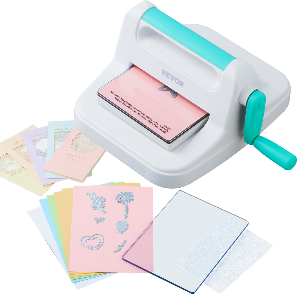Machine à découper et à embosser manuelle VEVOR 6" pour l'art, le scrapbooking et le bricolage