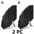 MEI QI LIN Parapluie de Golf Compact de Voyage avec 10 Baleines, Ouvre/Ferme Automatique, Léger et Portable pour Usage Extérieur, Auvent 10% Plus Grand, Cadre Durable, Idéal pour Hommes et Femmes, S'adapte à un Sac à Dos ou une Bourse