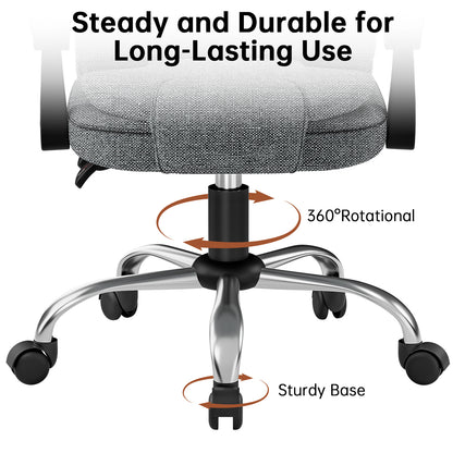 Chaise de bureau exécutive haute dossier, chaise de bureau ergonomique inclinable avec fonction d'inclinaison, chaise d'ordinateur robuste pour le travail à domicile