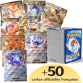 Cartes Pokémon TCG ULTRA PACK en langue française / PACK ULTRA : 1x Ultra rare EX/V + 5x Brillantes (HOLO/REVES) + 45 Cartes Pokémon communes/peu communes - Cartes Aléatoires