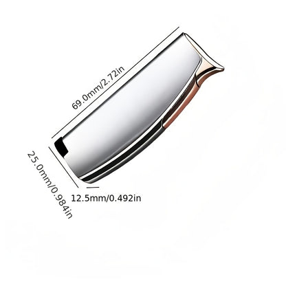 Briquet Mini Compact à Flamme Bleue à Jet Direct -vent (sans Gaz)