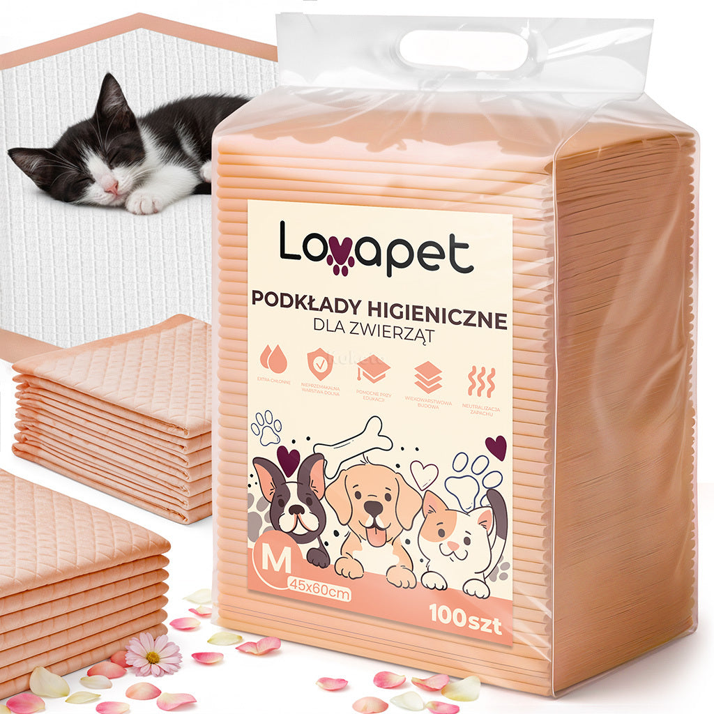 Kuketo - Hygienic Underpads for Dogs, Cats, Rabbits, Puppies - 200/100/50pcs, 90X60 / 60X60 / 60X45 Cm, Super-Absorbent Mats for Potty Training, Waterproof, Ideal for Learning Cleanliness, for Puppies And Older Dogs, Quick-Drying Layers, Odor Neutralizati