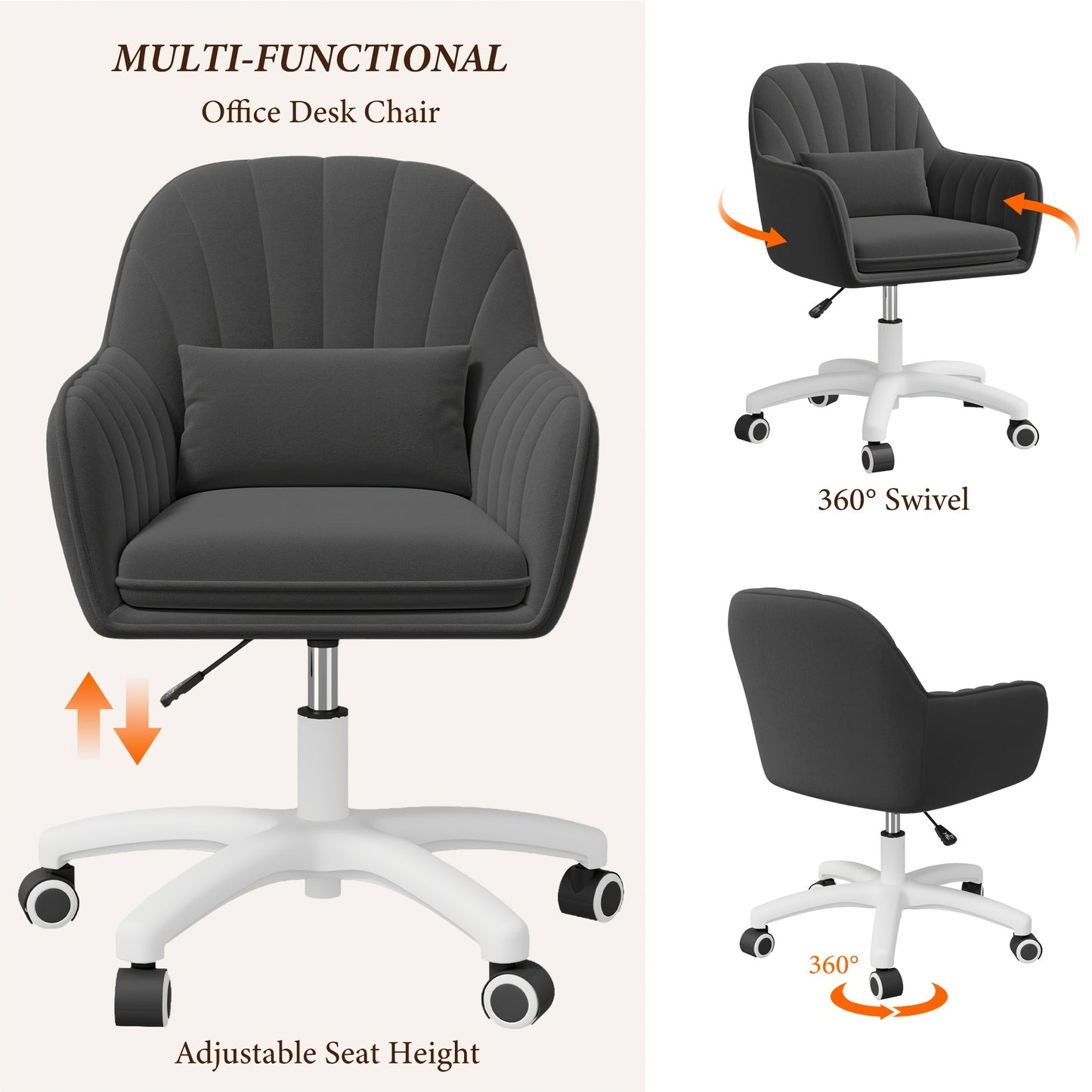 Chaise de Bureau Modèle 118, Version Compacte