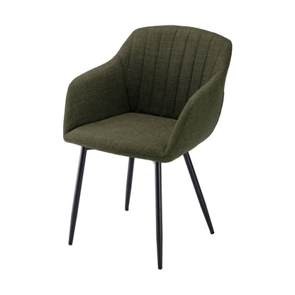 Chaises de salle à manger élégantes avec accoudoirs et soutien lombaire pour salon, cuisine et chambre, offrant un grand confort - Disponibles par lots de 2, 4 ou 6