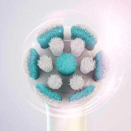 Oral-B Io Gentle Care Brosse de rechange 4pièces Set pour brosses à dents électriques | Poils souples pour les gencives sensibles | Compatible avec tous les embouts Oral-B Io | Élimination efficace de la plaque dentaire et nettoyage doux | Idéal pour les
