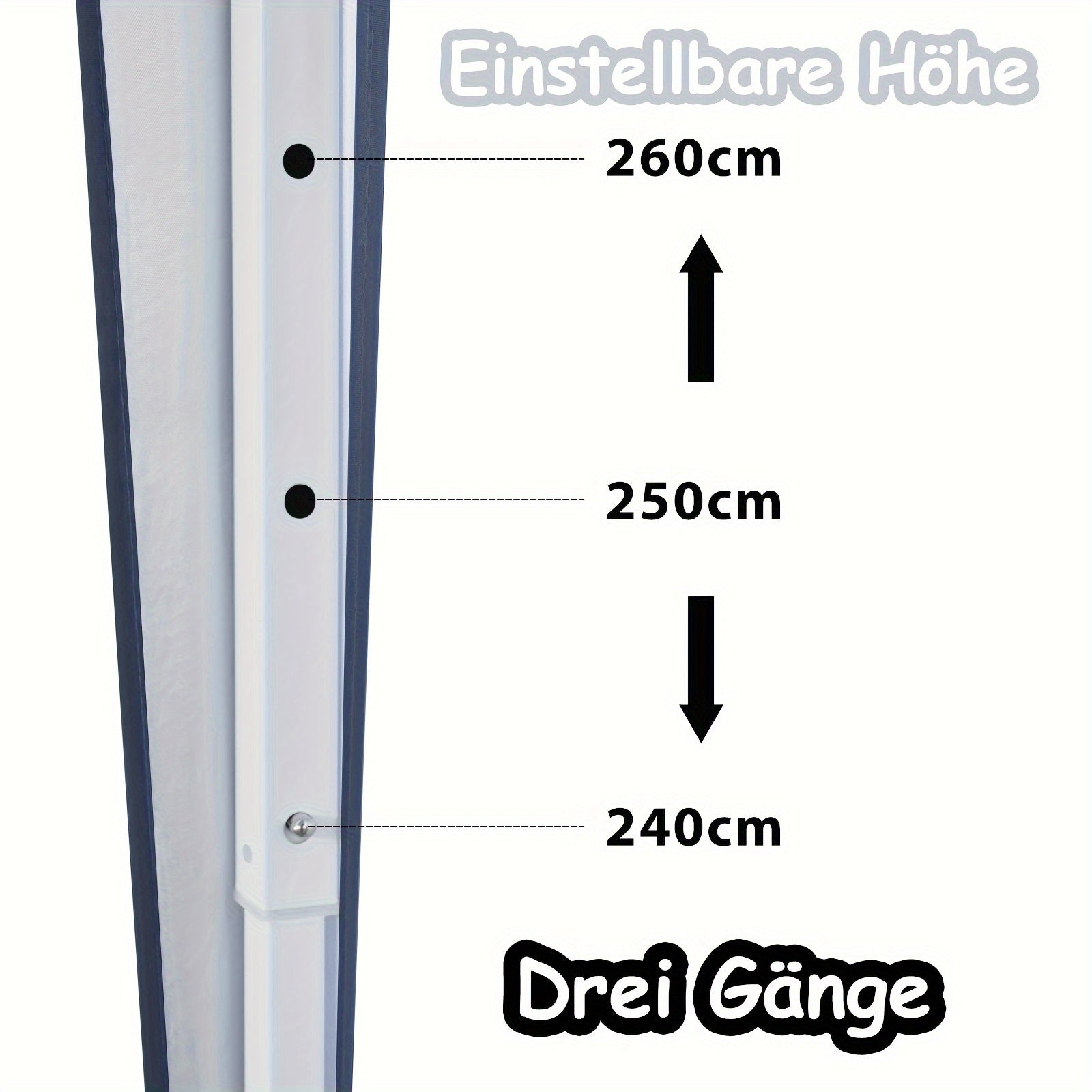 Toile d'ombrage portable pliable 3x3m avec protection UV - Tente d'abri instantanée idéale pour jardin, piscine, marchés et événements - Compacte avec sac de transport et quatre côtés inclus