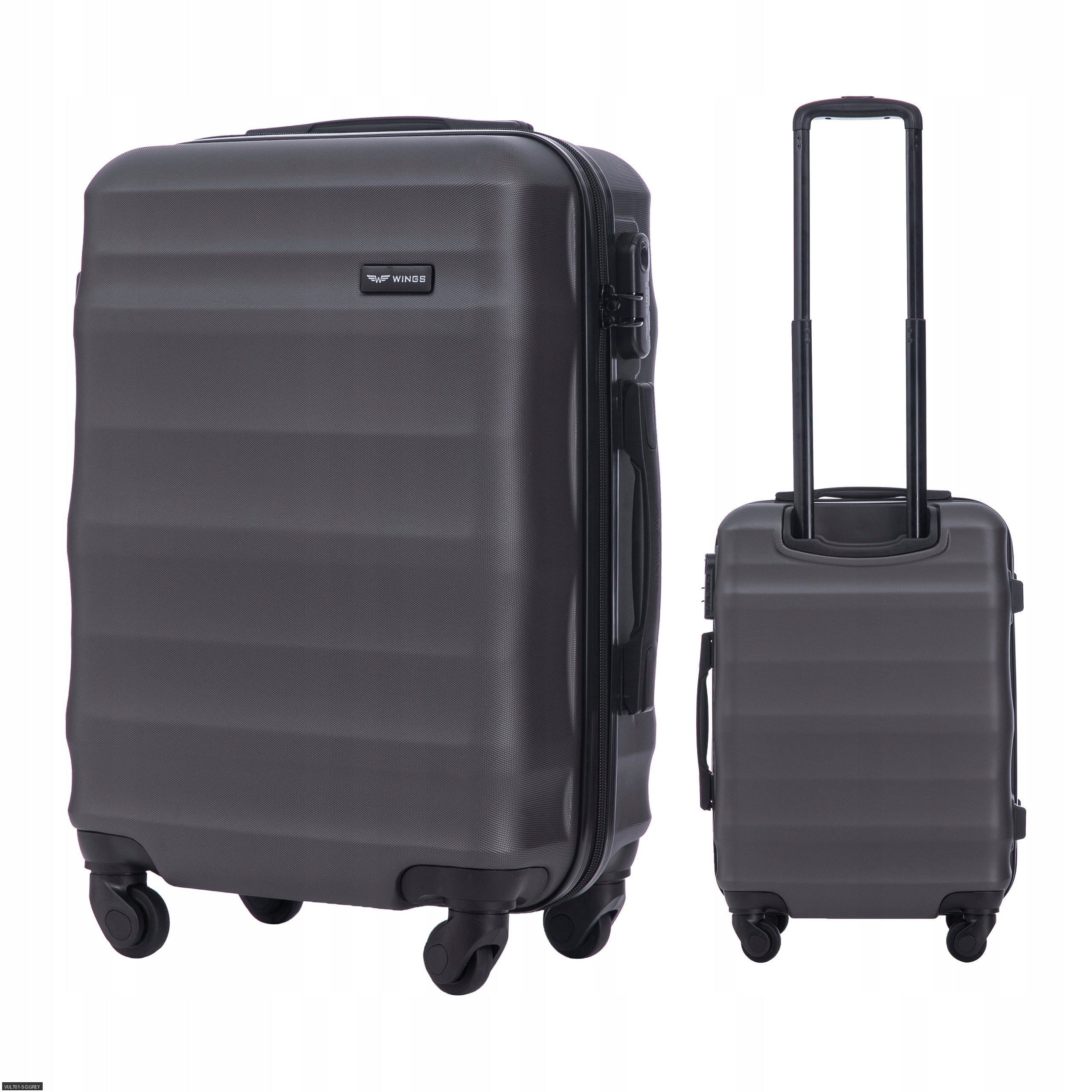 Valise au choix / ABS+ 28" 24" 20" / Dimensions environ 75 X 50 X 30 Cm ou 68 X 41 X 25 Cm ou Cabine 55 X 40 X 20 Cm / Valise cabine ABS+ de haute qualité avec serrure numérique et roues à 360°, Valise à roulettes pour les principales compagnies aériennes