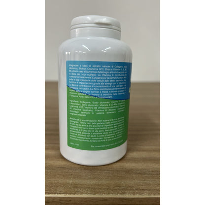 [PROMOTION 2pièces] Collagène et Acide Hyaluronique, avec Coenzyme Q10 et Biotine 360 Capsules - Fait en Italie
