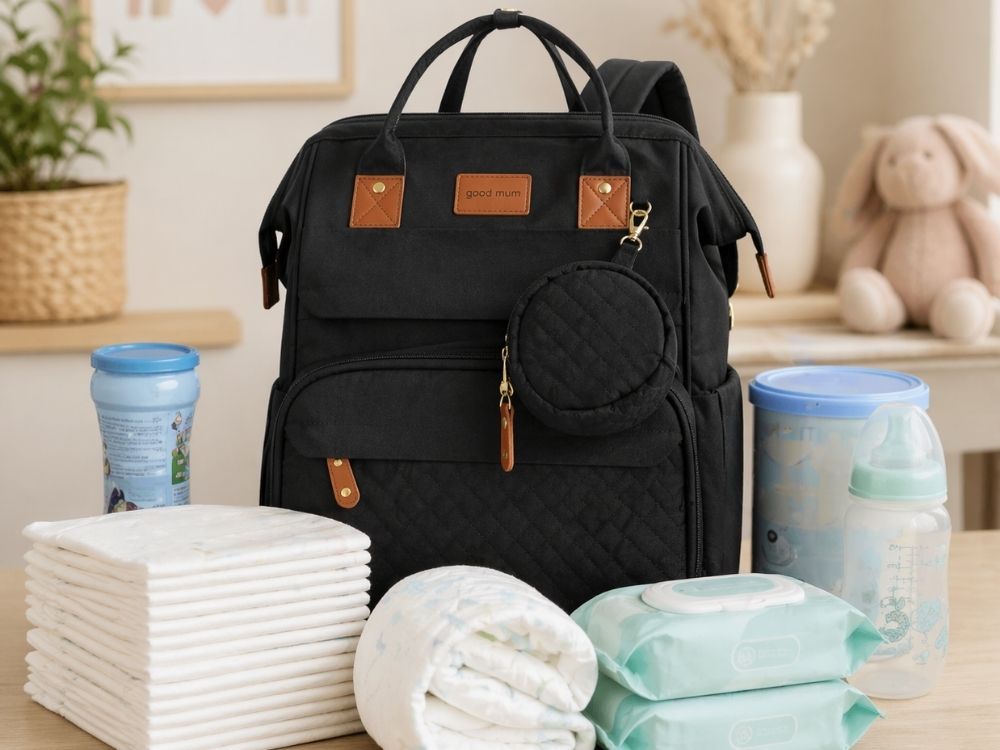 Sac à dos Maman avec lit et USB, Sac à dos multifonctionnel pour parents avec organisateur, Grand sac à dos de voyage avec fonction lit pour enfants, Sac à dos pratique pour la marche et les voyages, Lit pliable avec matelas, Sac à dos quotidien spacieux