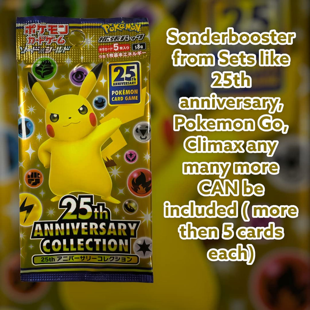 3X Packs Booster Pokémon Originaux Japonais – Dernières Série Cartes de Collection + Protection d'Expédition Heartforcards®