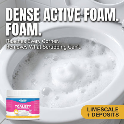 Poudre pour toilettes 500g – Mousse active contre le calcaire, les dépôts et les odeurs