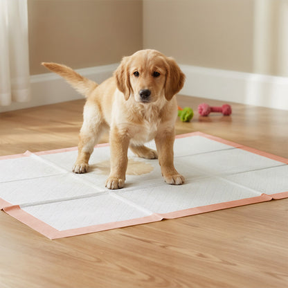 Kuketo - Hygienic Underpads for Dogs, Cats, Rabbits, Puppies - 200/100/50pcs, 90X60 / 60X60 / 60X45 Cm, Super-Absorbent Mats for Potty Training, Waterproof, Ideal for Learning Cleanliness, for Puppies And Older Dogs, Quick-Drying Layers, Odor Neutralizati
