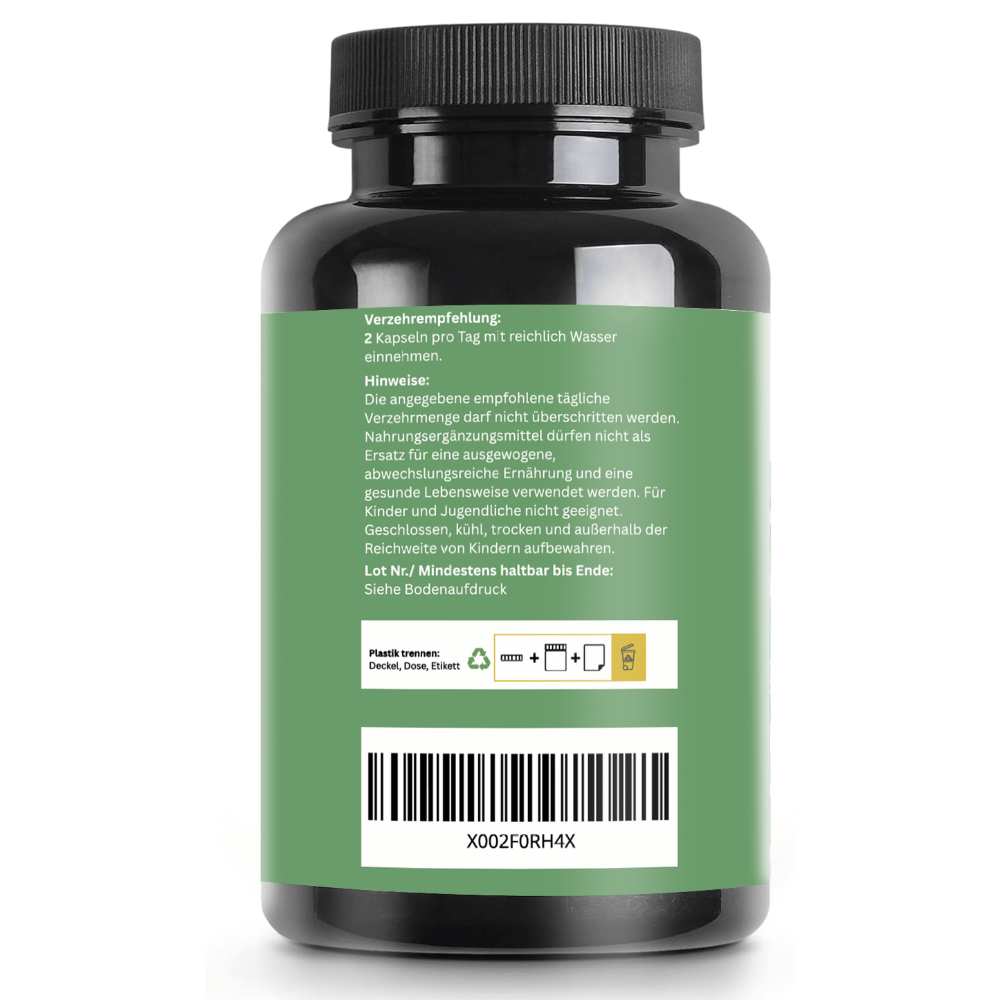 Capsules de Complexe NAD+ – Supplément avec Résvéral, Coenzyme Q10, Quercétine & Vitamine B3 – 120 Capsules Véganes – 2 Mois d'Approvisionnement