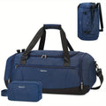 [Sac de Toilette Offert] Sac à Dos Sportif 5 en 1 - Idéal pour la Salle de Sport et les Vacances avec Poche à Roulettes et Compartiment à Chaussures Ventilé | Essentiel de Voyage Été 2025 (43L Week-end, Disponible en 6 Couleurs), Cadeau de Noël