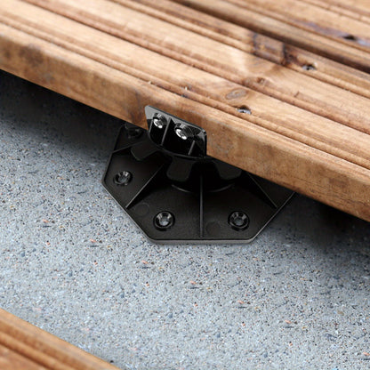 Paliers de terrasse en plastique, réglables en hauteur 30-60 mm/90-140 mm, paliers à plaque, pieds de terrasse, pieds réglables pour dalles de terrasse 10 pcs/20 pcs