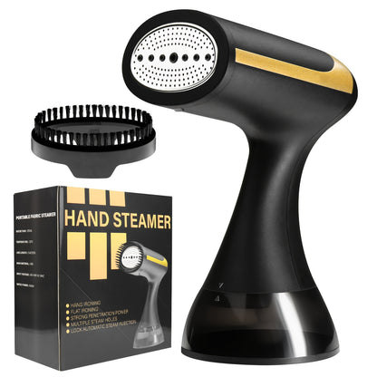 Nouveau Défroisseur à Vapeur pour Vêtements - Réservoir d'Eau Amovible de 335 ml, Vapeur Rapide en 20 s, Défrissage Rapide. Convient à Tous les Tissus, Facile pour les Débutants. Idéal pour la Maison, l'Hôtel, les Voyages, les Vêtements - Défroisseur à Va