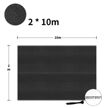 Écran de Clôture et Filet d'Ombre Haute Densité -UV - Résistant au Vent en HDPE, Idéal pour Terrains de Sport, Jardins, Courts de Tennis - Tissu d'Ombre Extérieur à Installer