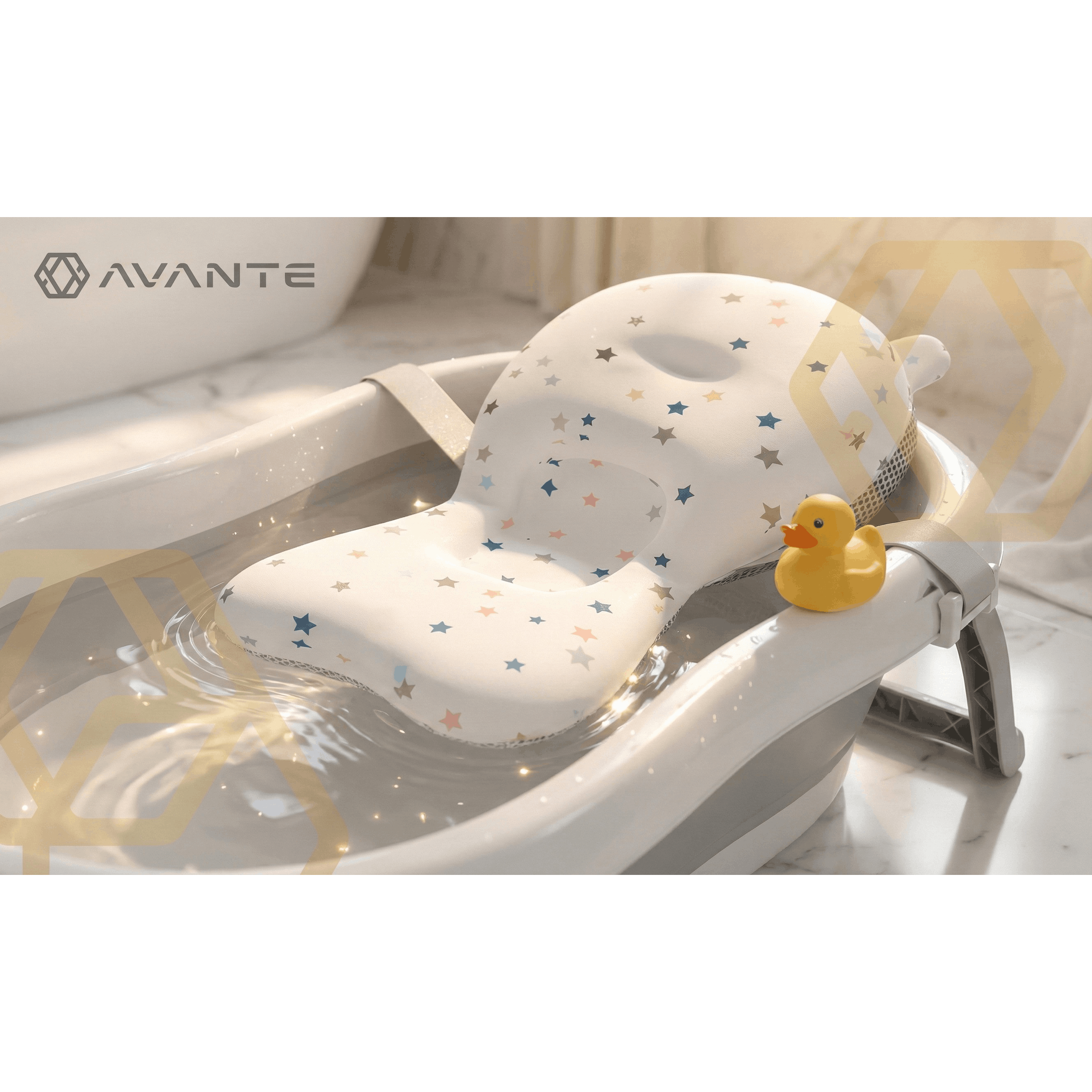 Coussin de Thermomètre Pliable en Silicone, Confort Mobile. Boule Hygiénique Compacte avec Mesure de la Température de l'Eau. Tapis Ergonomique à Profil Doux. Patins Antidérapants Construction Stable. Système de Pliage Rapide, Peu Encombrant, 10 Cm. Suppo