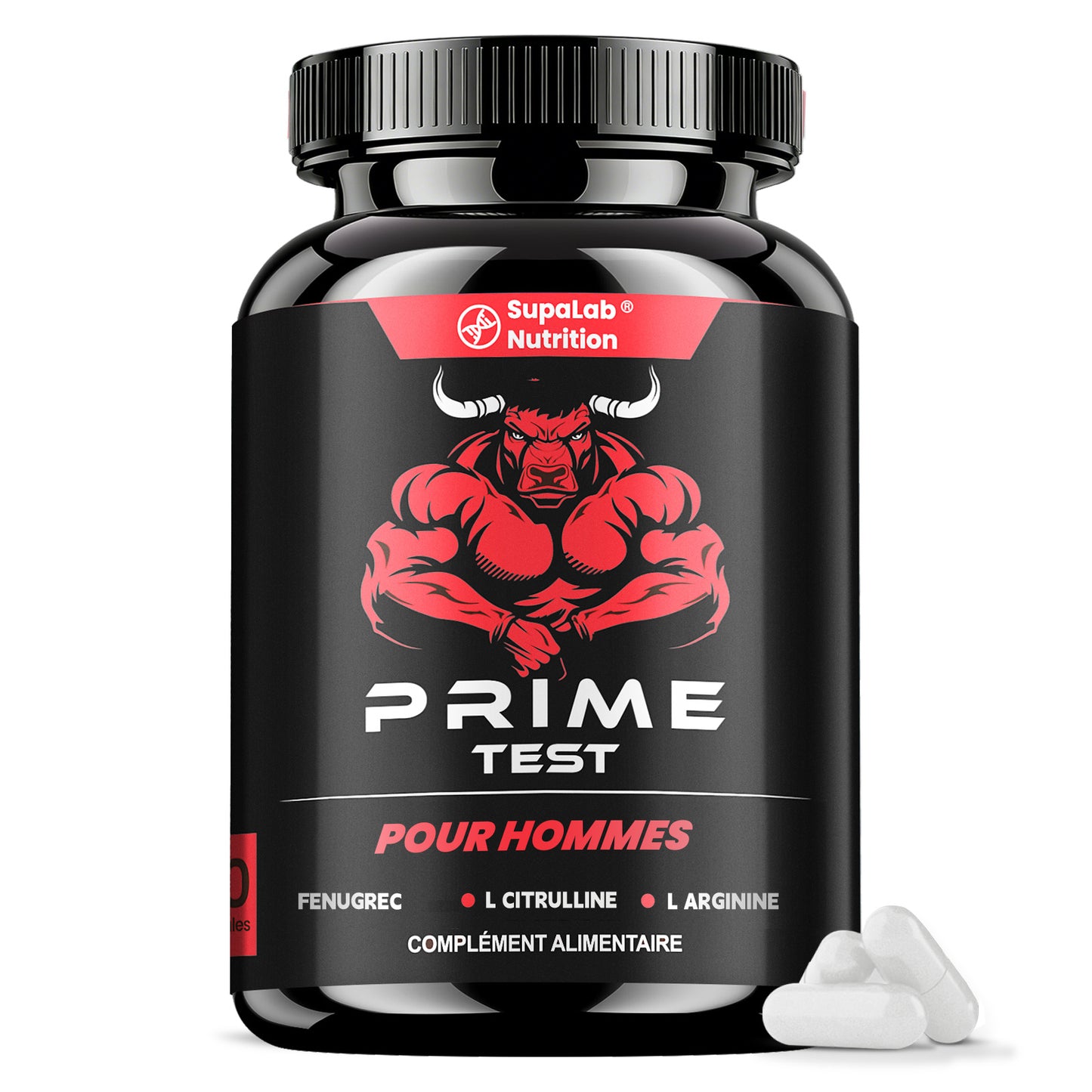 Pack Combo Tout-en-Un pour Homme | Maca et Tribulus Terrestris avec L-Arginine, L-Citrulline | Supplément Alimentaire Naturel | 2 Bouteilles
