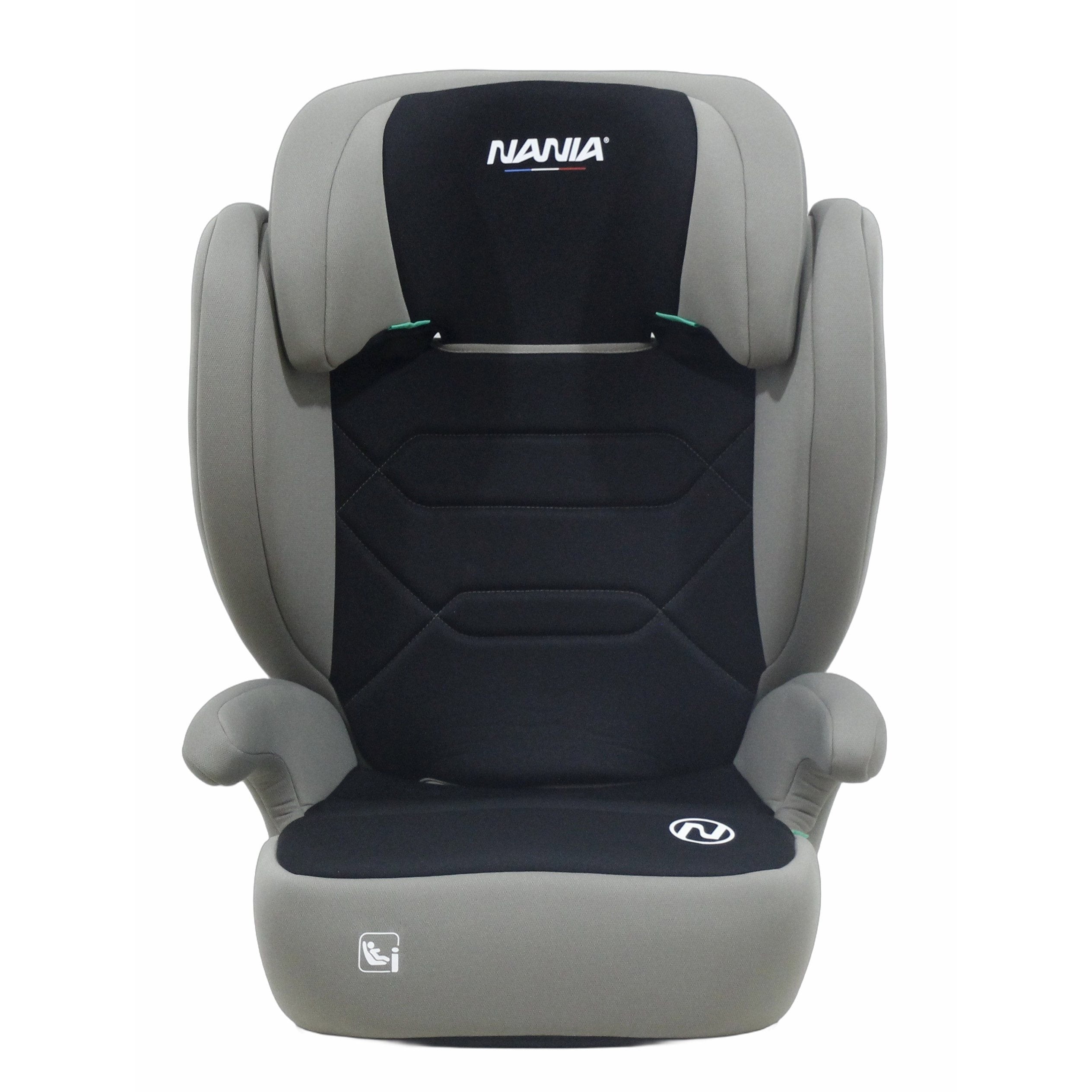 Siège auto enfant 2 en 1 I-size 100-150 cm-Groupe 2/3- environ 4-12 ans -Rehausseur siège auto pour enfant avec Protection Latérale - Appui-tête Réglable-Housse confort