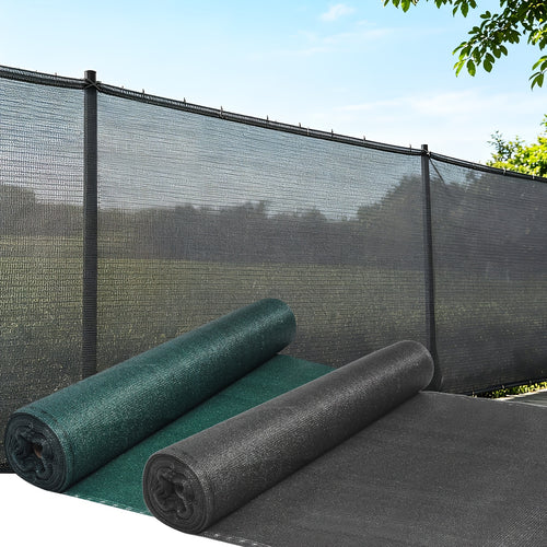 1pc Filet de Protection de l'Intimité, Filet Coupe-Vent, Filet d'Ombrage pour Tennis, Matériau PEHD 150 Grammes par Mètre Carré, -Poussière, Taux d'Obscurcissement de 85 %, -UV, Peut Être Coupé Librement, Installation par Fermeture Éclair, Convient pour B